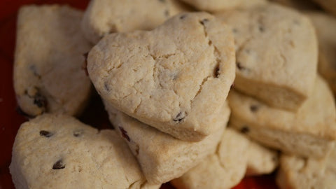 Heart Scones from Chantilly Scone Class 2017