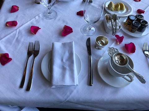 Rose Petal Tea Table in Boston 2017