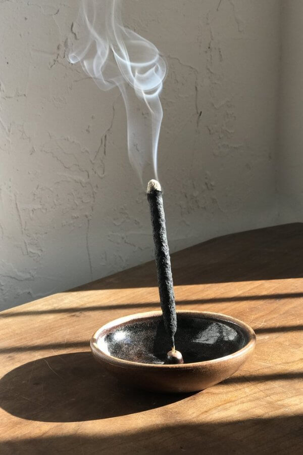 SEA YOGI // Incausa White sage Incense Blend, 9 pack, burning