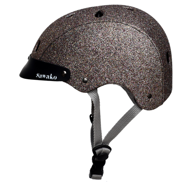 leopard print bike helmet