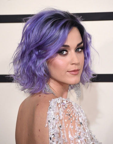 Katy Perry's Short Purple Bob | FoxyBae