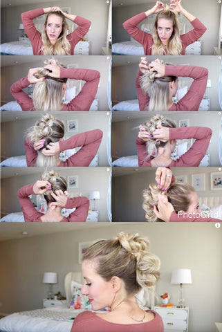 Triple Bun/Faux Hawk Style | FoxyBae