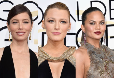 Sleek Updo's at Golden Globes | FoxyBae