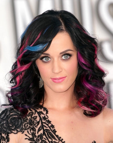 Katy Perry Pink and Blue Hair | FoxyBae