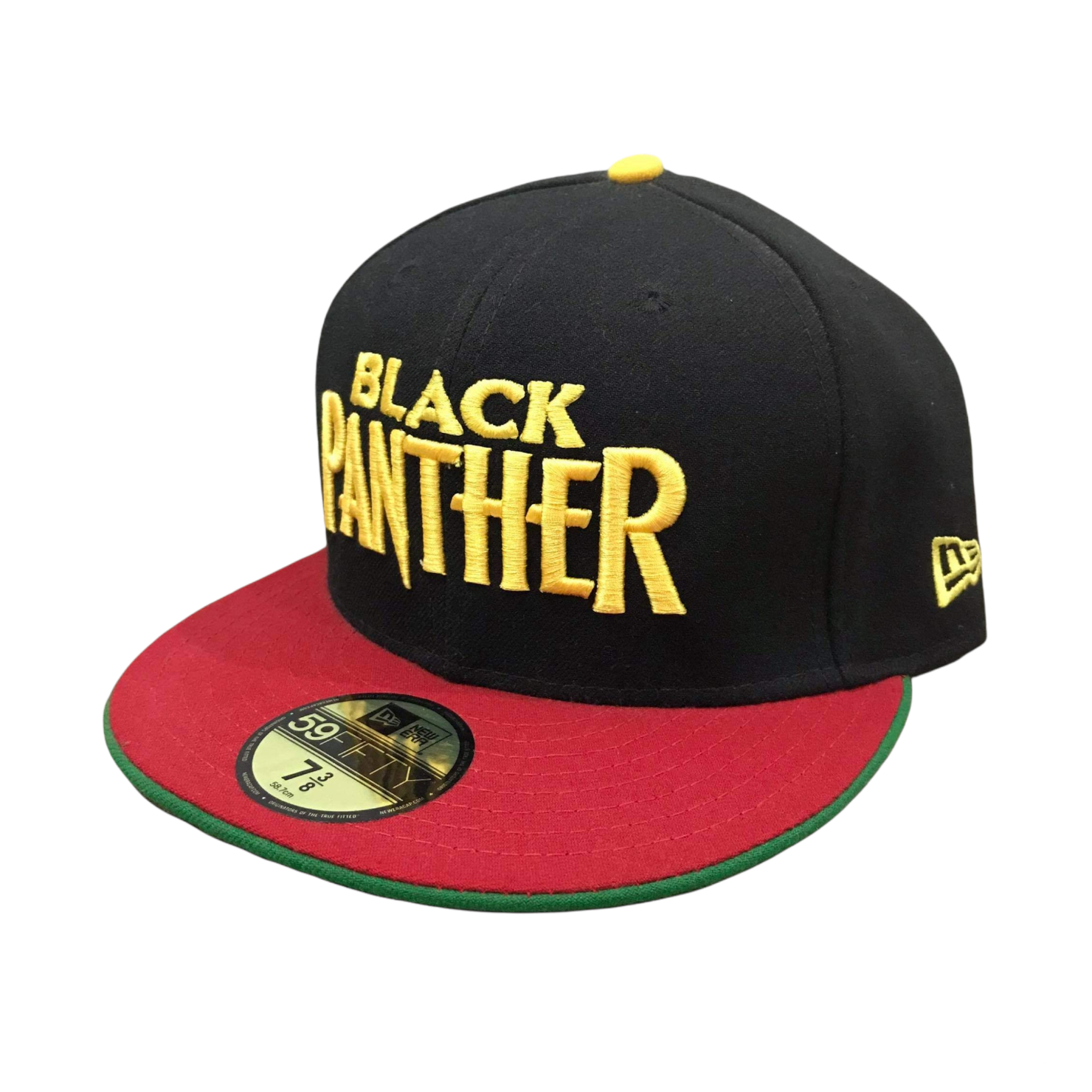 black panther fitted hat