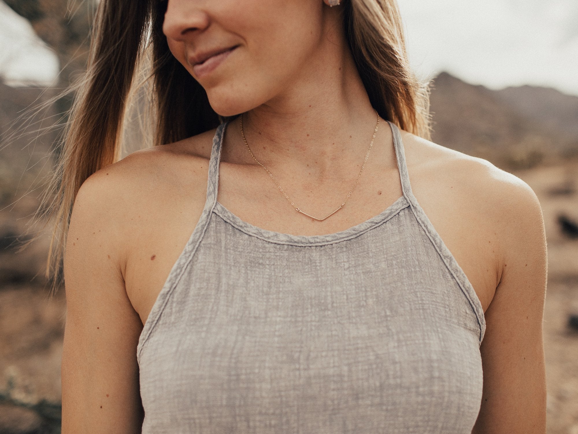 Dear Heart Designs - The Valley 14kt Rose Gold Fill