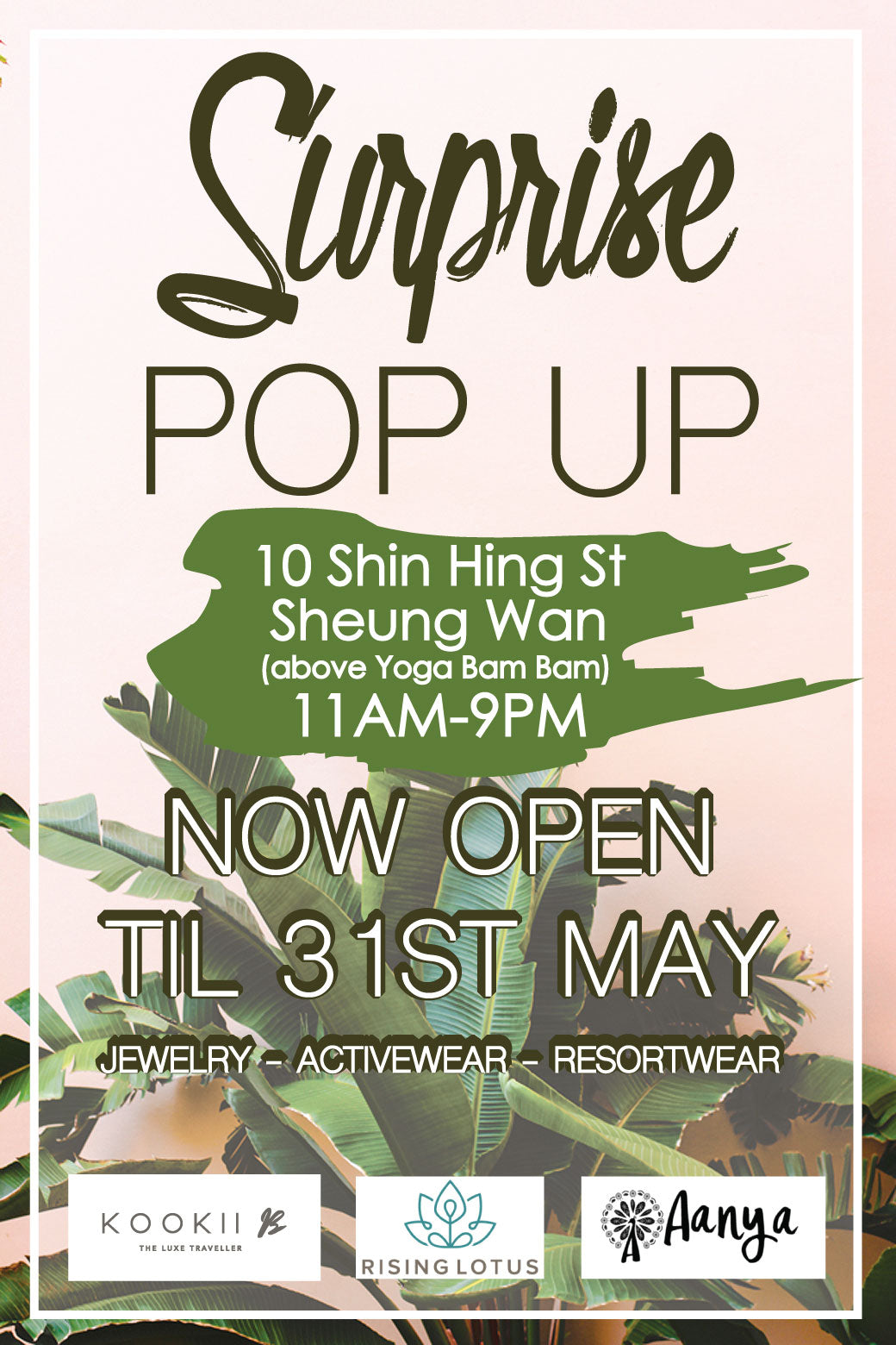 Surprise Pop-Up Shop | Hong Kong Pop-Ups 