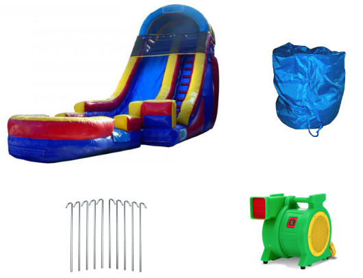 18'H Rainbow Screamer Slide - product images