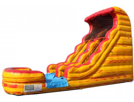 18'H Volcano Inflatable Slide