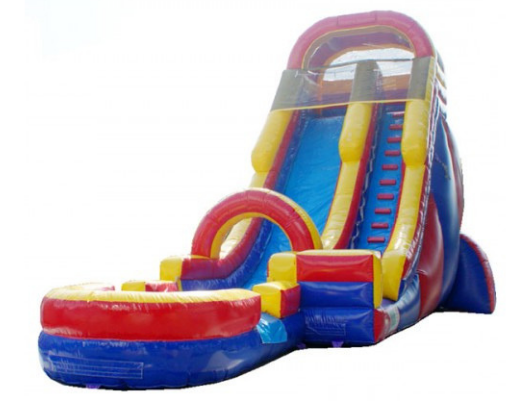 22'h screamer inflatable commercial water slide