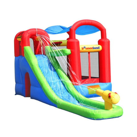bounceland waterslide with playstation wet/dry