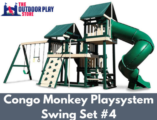 congo monkey playsystem 4 swing sets for sale
