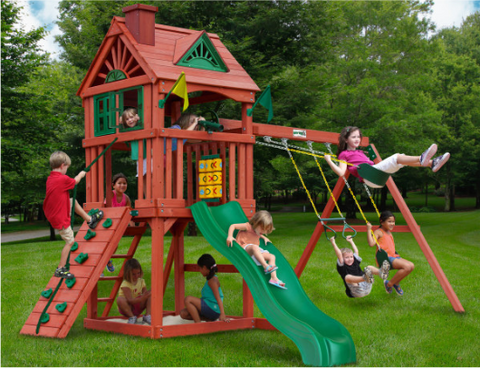 gorilla nantucket swing set