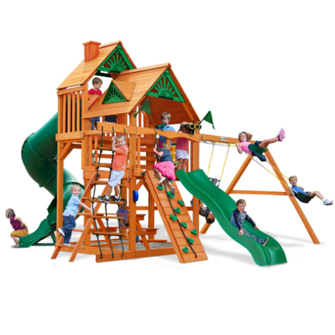 gorilla playsets great sky wooden swing set