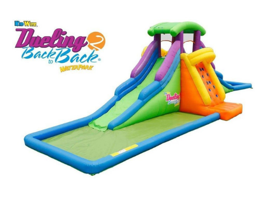 Kidwise Dueling back to back waterslide