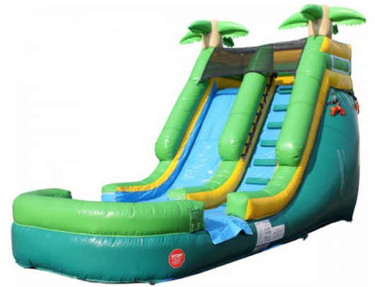  13'H Inflatable Water Slide Wet n Dry - the Outdoor Play Store