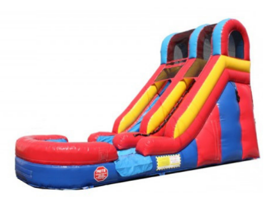 shorter commercial inflatable water slide