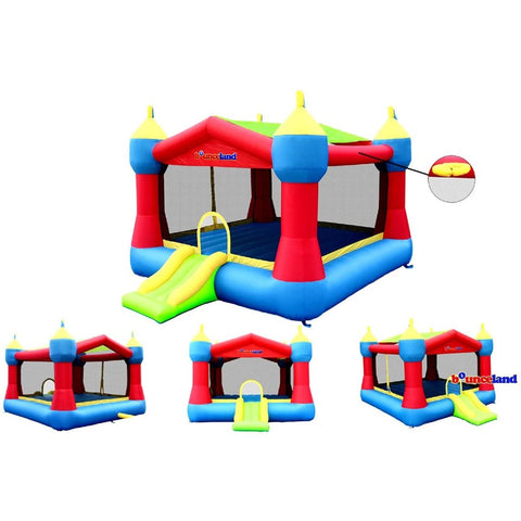 bounceland party castle bounce house with slide