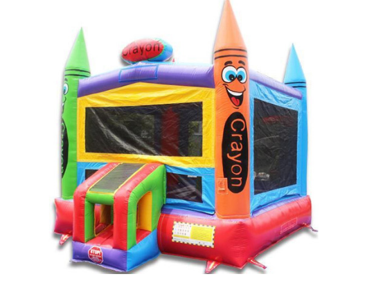 crayon commercial bounce house