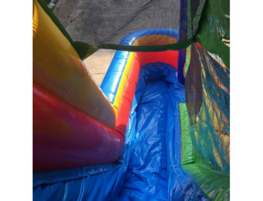 commercial inflatable slide on the 4 in 1 combo