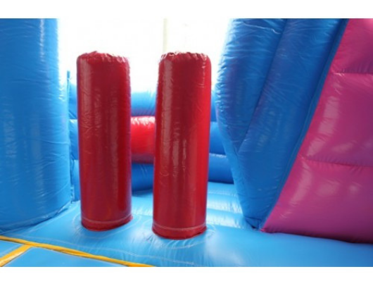 princess castle combo inflatable pop up obstacles