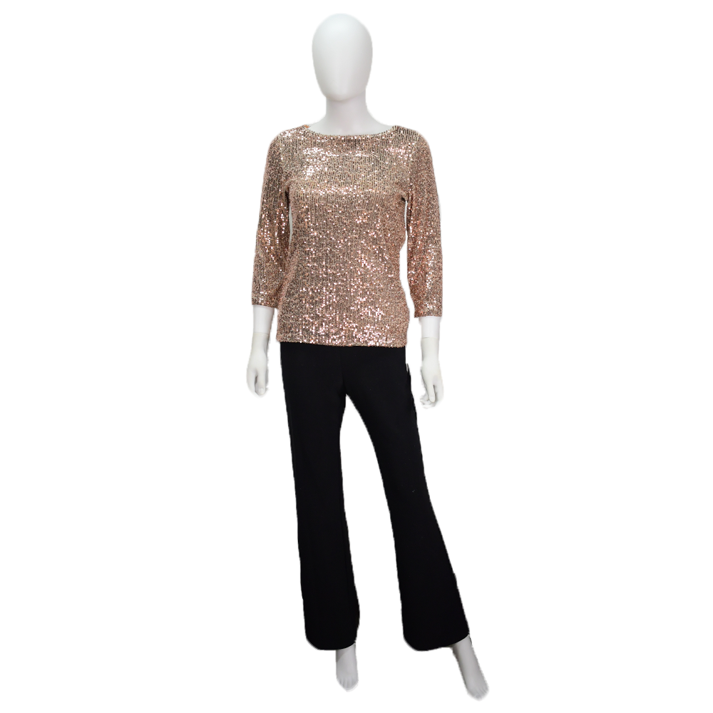 evans sequin tops