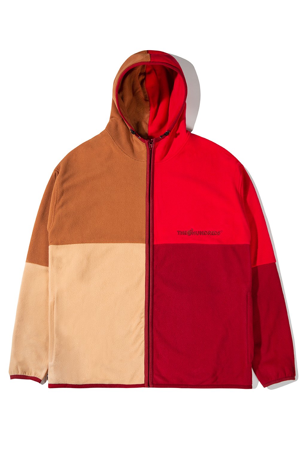 the hundreds hoodie beige
