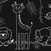 Chalkboard Animals Placemat - Set of 4