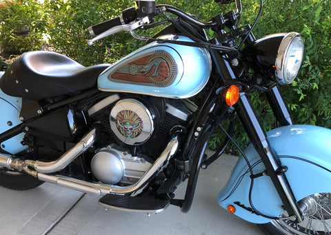 Harley Drifter V-Star Indian Motorcycle Ornamentation Art