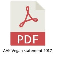 AAK - Golden Brands Vegan Statement