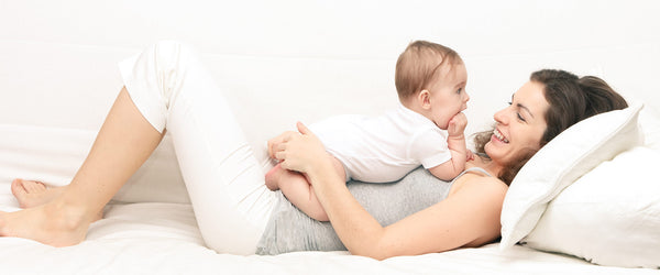 Baby with Reflux (GERD) and Mother