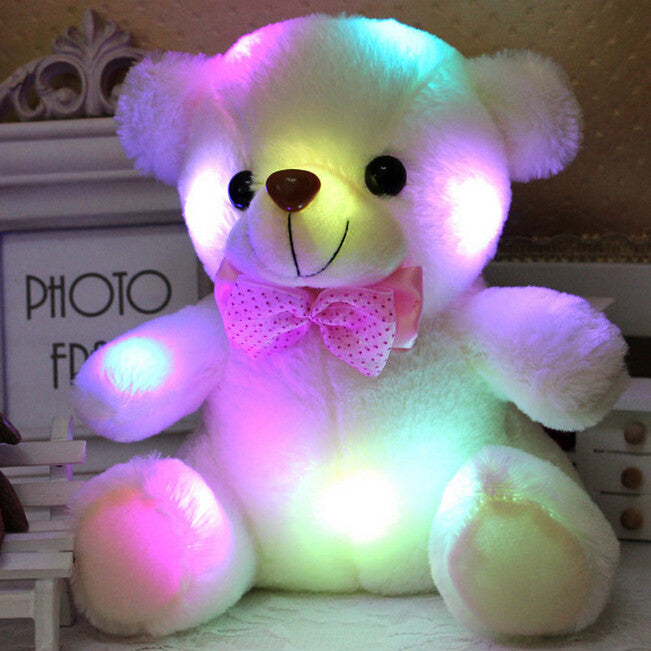 teddy bear in purple colour