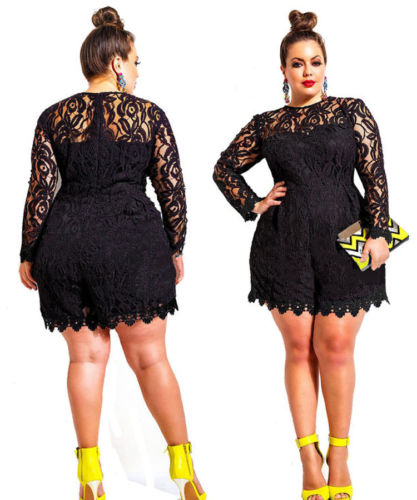 black club dress plus size