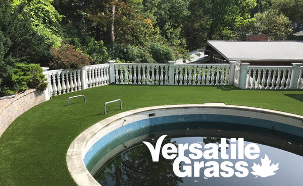 pool backyard Versatile synthetic artificial grass turf Toronto GTA Ontario