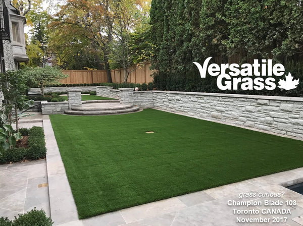 Versatile synthetic artificial grass turf Toronto GTA Ontario