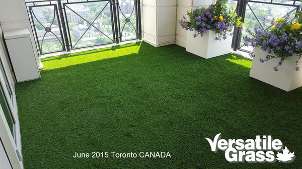 balcony terrace deck rooftop Versatile synthetic artificial grass turf Toronto GTA Ontario