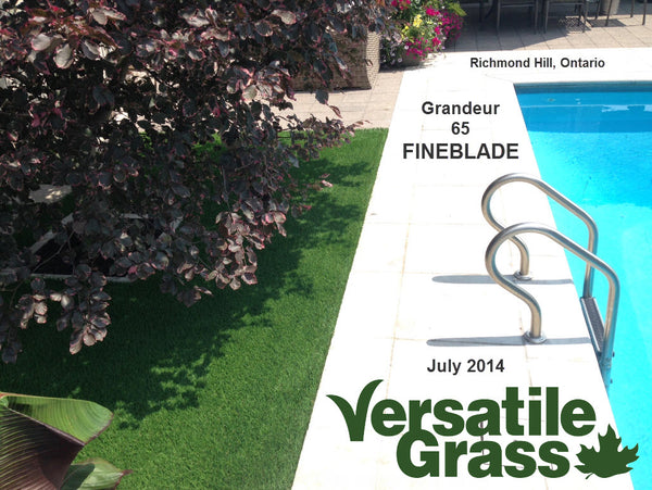 pool backyard Versatile synthetic artificial grass turf Toronto GTA Ontario