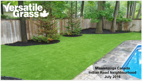 Versatile synthetic artificial grass turf Toronto GTA Ontario