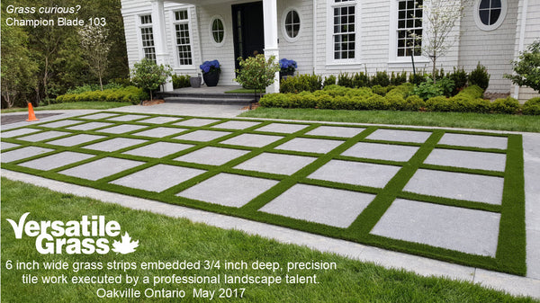 Versatile synthetic artificial grass turf Toronto GTA Ontario