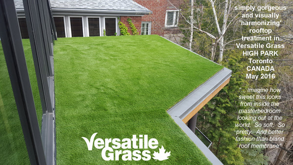 balcony terrace deck rooftop Versatile synthetic artificial grass turf Toronto GTA Ontario