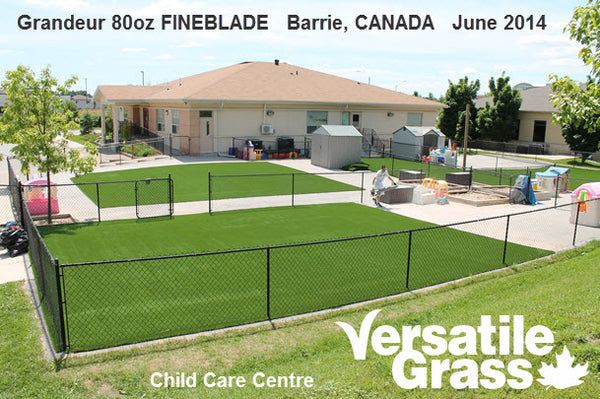 childcare playgrounds Versatile synthetic artificial grass turf Toronto GTA Ontario