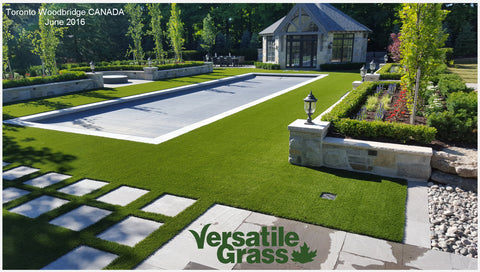 Versatile synthetic artificial grass turf Toronto GTA Ontario