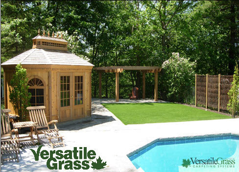 pool backyard Versatile synthetic artificial grass turf Toronto GTA Ontario