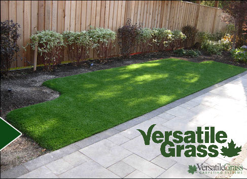 Backyard makeovers are our largest singular usage for Versatile Grass Versatile synthetic artificial grass turf Toronto GTA Ontario