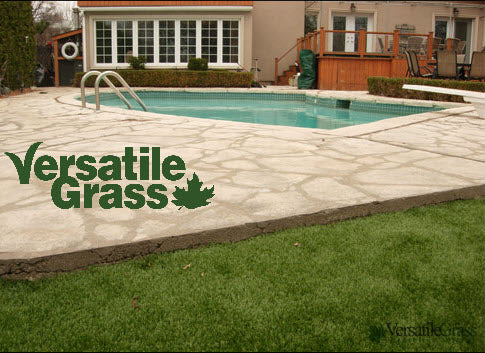 pool backyard Versatile synthetic artificial grass turf Toronto GTA Ontario