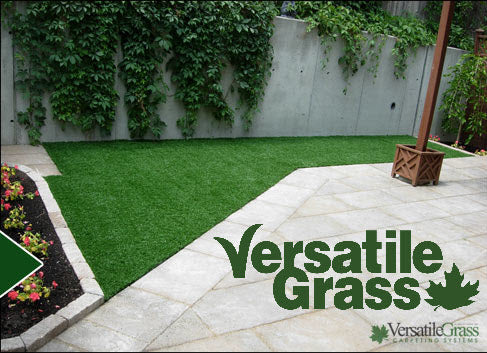 Backyard makeovers are our largest singular usage for Versatile Grass Versatile synthetic artificial grass turf Toronto GTA Ontario