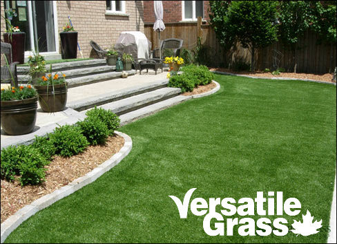 Backyard makeovers are our largest singular usage for Versatile Grass Versatile synthetic artificial grass turf Toronto GTA Ontario