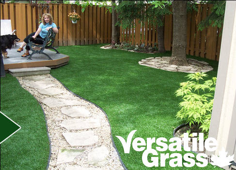 Backyard makeovers are our largest singular usage for Versatile Grass Versatile synthetic artificial grass turf Toronto GTA Ontario