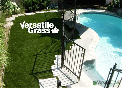 pool backyard Versatile synthetic artificial grass turf Toronto GTA Ontario