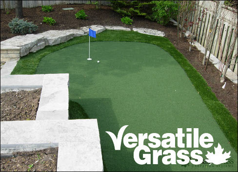 golf putting greens backyard balcony terrace deck rooftop Versatile synthetic artificial grass turf Toronto GTA Ontario